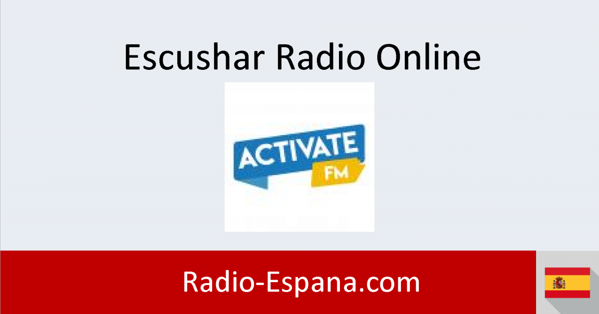 ACTIVATE FM directo - Escuchar Radio Online
